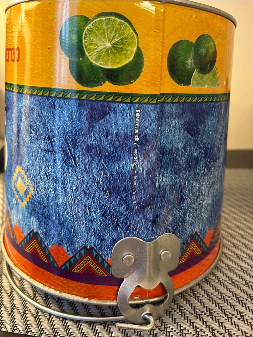 Brand New Corona Branded Beverage Bucket in “Corona De Mayo” Theme